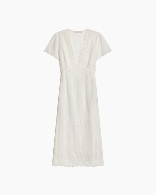 HELENA LONG DRESS / ECRU