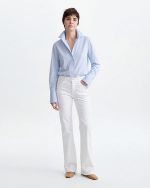 HUGO STRIPED SHIRT / SKY