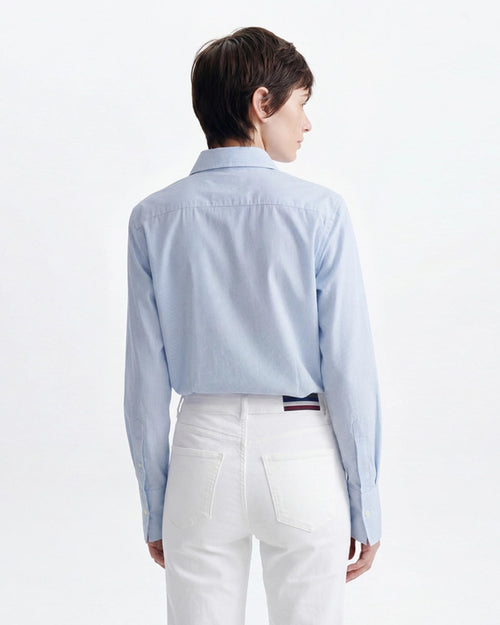 HUGO STRIPED SHIRT / SKY