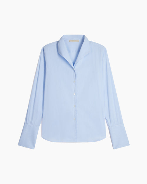 HUGO STRIPED SHIRT / SKY