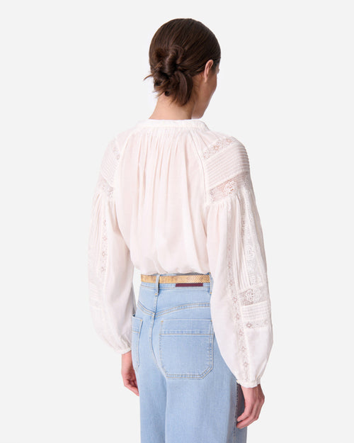 NIPOA BLOUSE / OFF WHITE