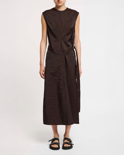 VERVE DRESS / COCOA