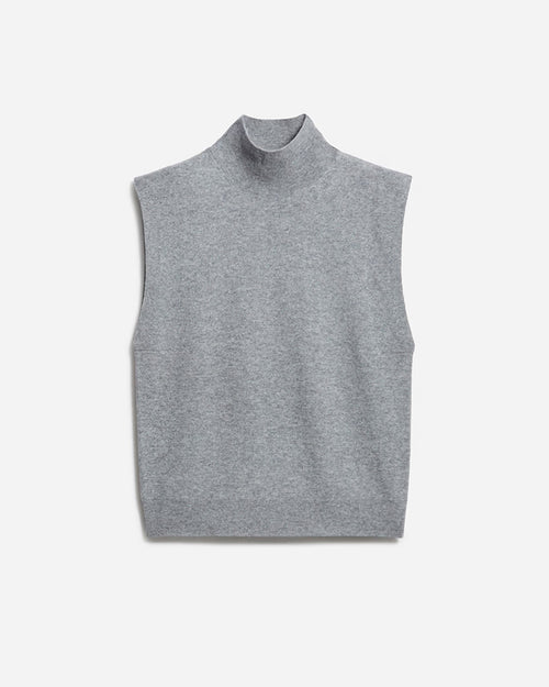 ERYNN KNIT VEST / GRIS CHINE