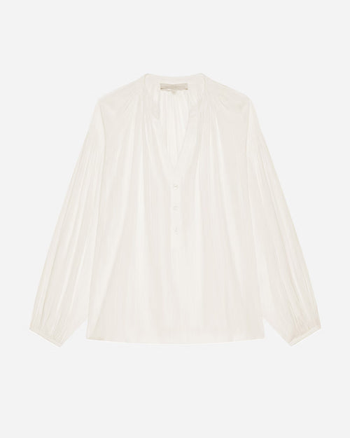 NIPOA BLOUSE / BLANC