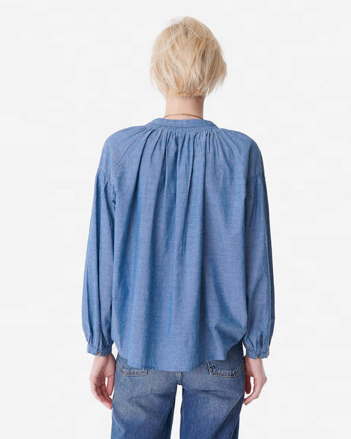 NIPOA BLOUSE / CHAMBRAY