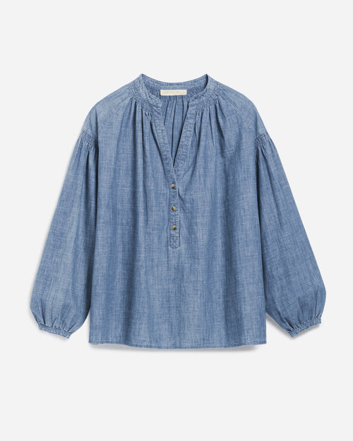 NIPOA BLOUSE / CHAMBRAY