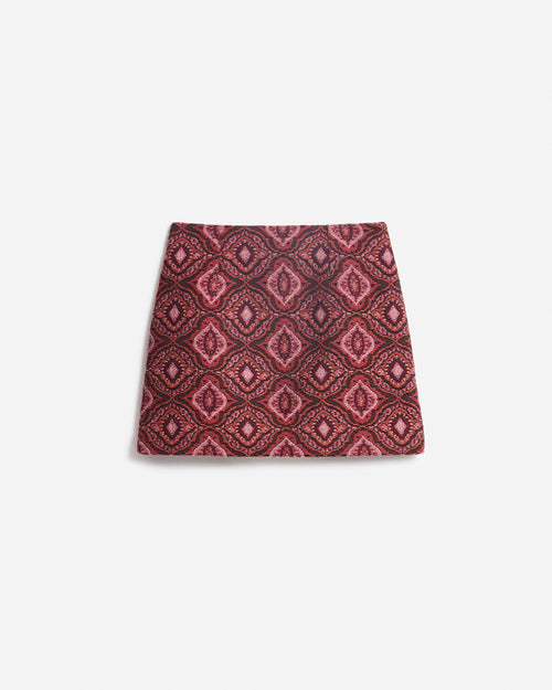 FALL SKIRT / MULTICO/ROSE