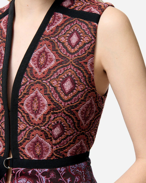 FILIPO VEST / MULTICO ROSE