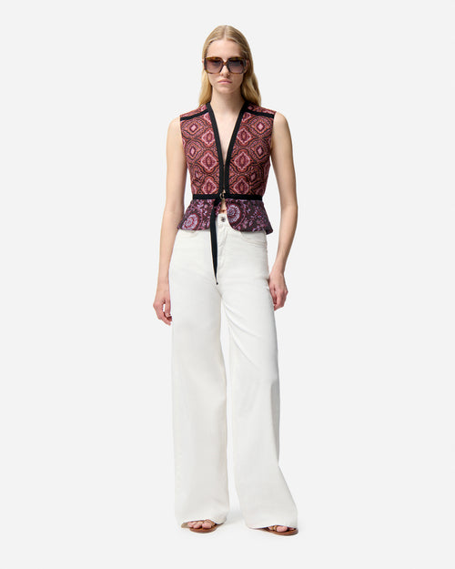 FILIPO VEST / MULTICO ROSE