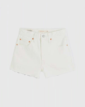 RIBCAGE SHORT / WHITE STONEWASH