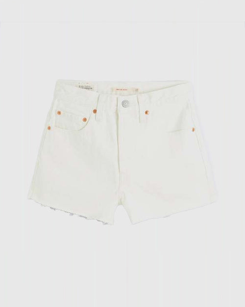 RIBCAGE SHORT / WHITE STONEWASH