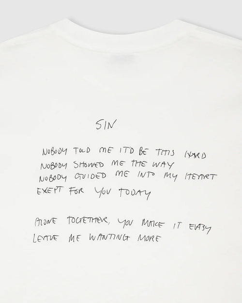 WALKER TEE LYRICS / IVORY