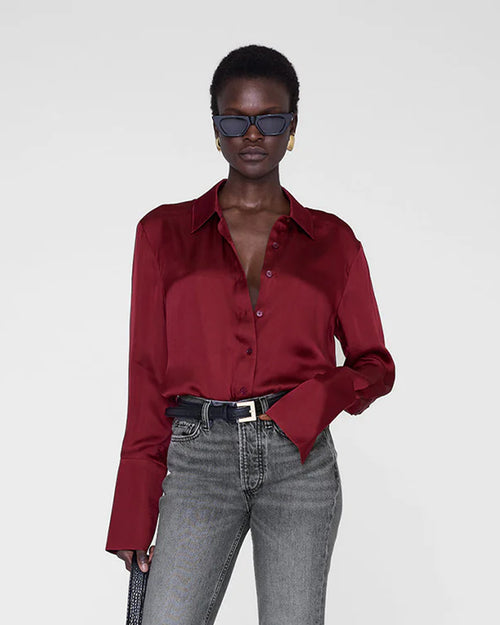 AMANDA SHIRT / CABERNET