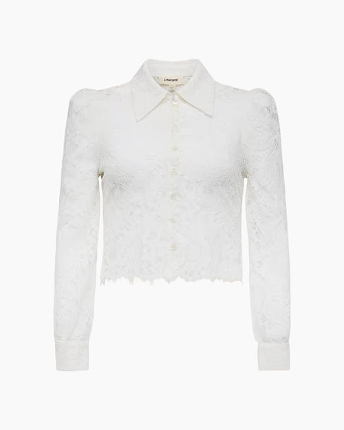 ANITA LACE BLOUSE / IVORY