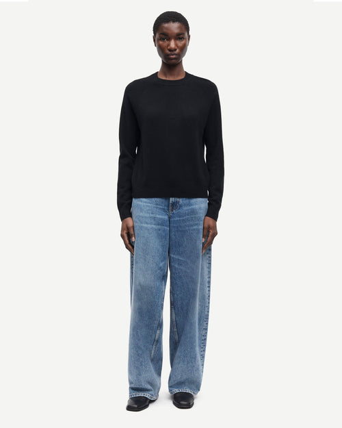 BOSTON O-NECK 6304 / BLACK