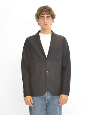 BLAZER LIGHT PRESSED WOOL / BLACK