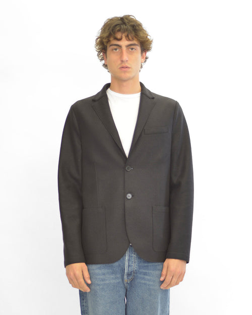 BLAZER LIGHT PRESSED WOOL / BLACK