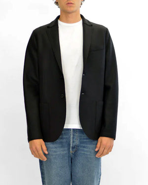 BLAZER LIGHT PRESSED WOOL / BLACK