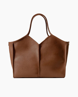 CALELLA SQUARED MEDIUM TOTE / TAN