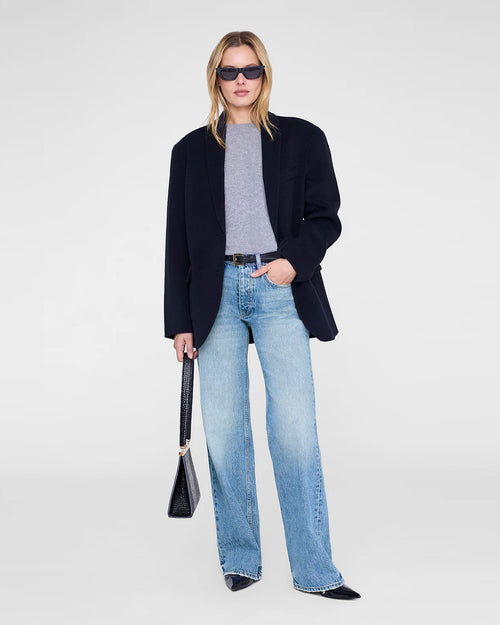 QUINN BLAZER / MIDNIGHT BLUE CASHMERE BLEND