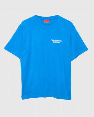 P.P CATERING T-SHIRT / BLUE
