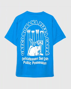 P.P CATERING T-SHIRT / BLUE