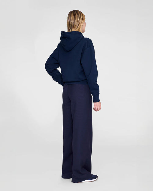 DEBBIE SHRUNKEN HOODIE PARIS / WASHED NAVY