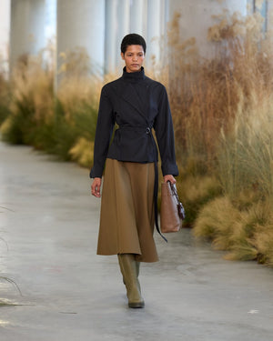 FULL SWEEP CIRCLE SKIRT / KANGAROO
