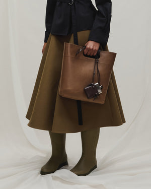 FULL SWEEP CIRCLE SKIRT / KANGAROO