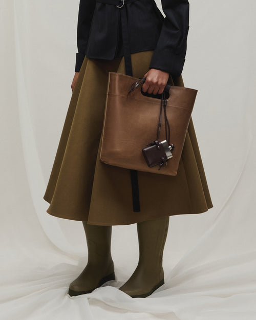 FULL SWEEP CIRCLE SKIRT / KANGAROO