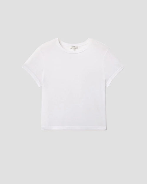 ADINE SHRUNKEN TEE / WHITE