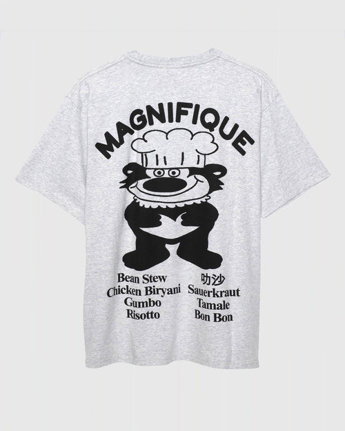 FOODCLUB T-SHIRT / HEATHER GREY