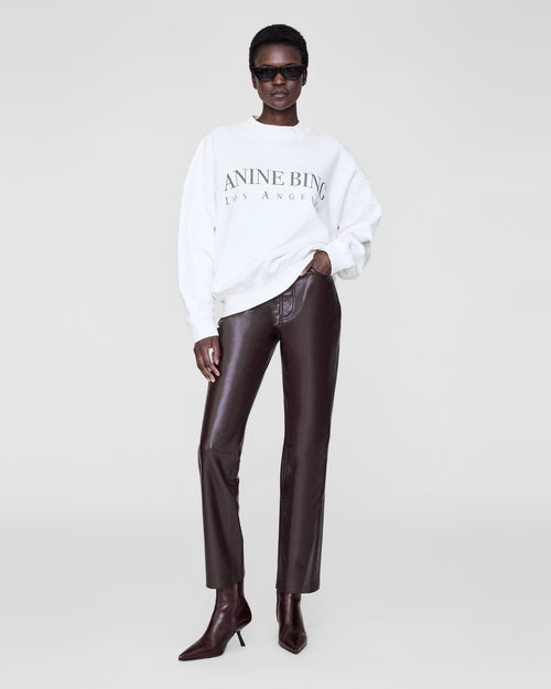 JACI SWEATSHIRT LOS ANGELES / IVORY