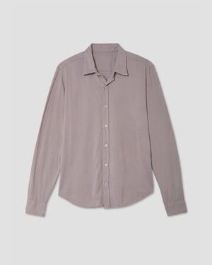 L/S SUPIMA JERSEY EASY SHIRT / SMOKE