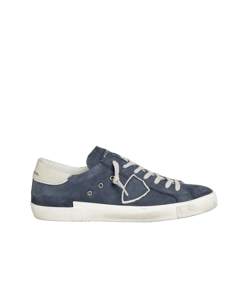 MAN PRSX LOW/ NUBUCK LAVE BLEU – FABRIC