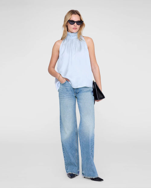 MARIE TOP / PALE BLUE