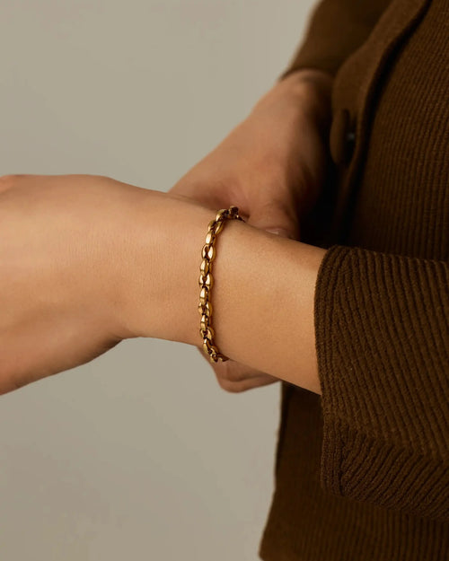 MARINER CHAIN BRACELET / GOLD