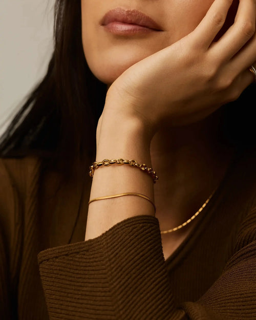 MARINER CHAIN BRACELET / GOLD