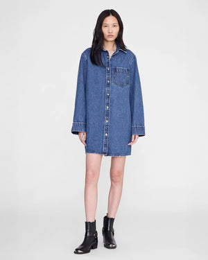 MARY DRESS / FRESHWATER BLUE