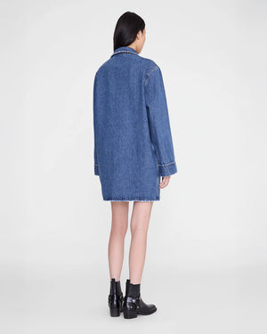 MARY DRESS / FRESHWATER BLUE