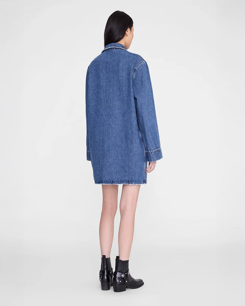MARY DRESS / FRESHWATER BLUE