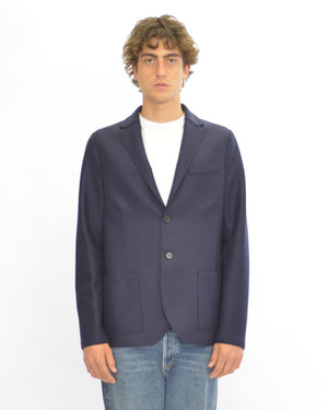 BLAZER LIGHT PRESSED WOOL / NAVY
