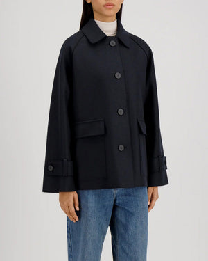 RAGLAN JACKET / DARK BLUE