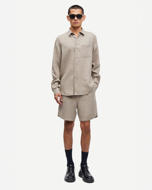 SAJABARI SHORTS 14329 / GREIGE