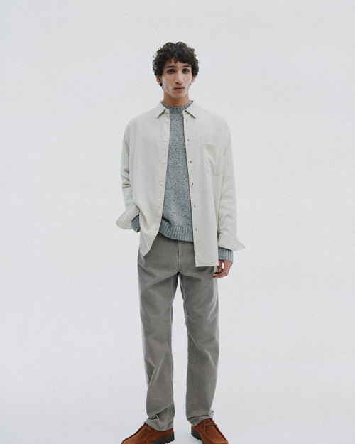 SADAMON J SHIRT 15711 / SILVER BIRCH