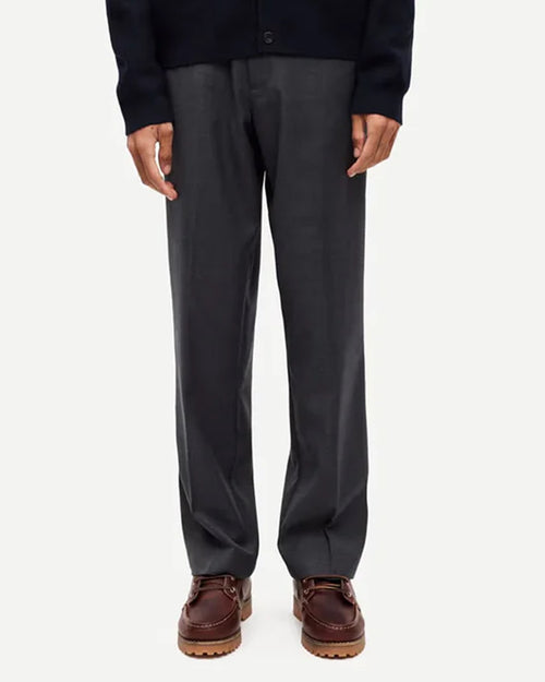 SANOAH TROUSERS 15350 / DARK GREY MEL.