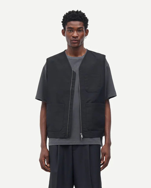 SAROBIN VEST 14265 / BLACK