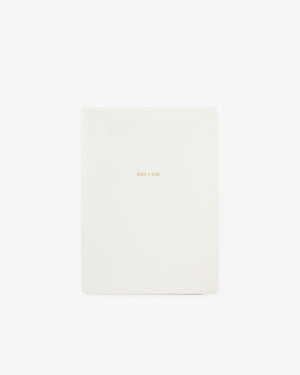 SAY I DO SOHO PANAMA WEDDING PLANNER / WHITE