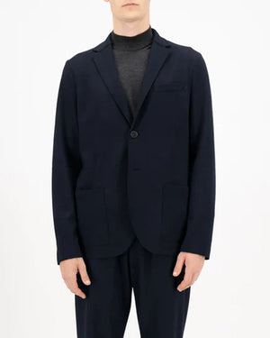 SUPERFINE MERINO BLAZER / NAVY