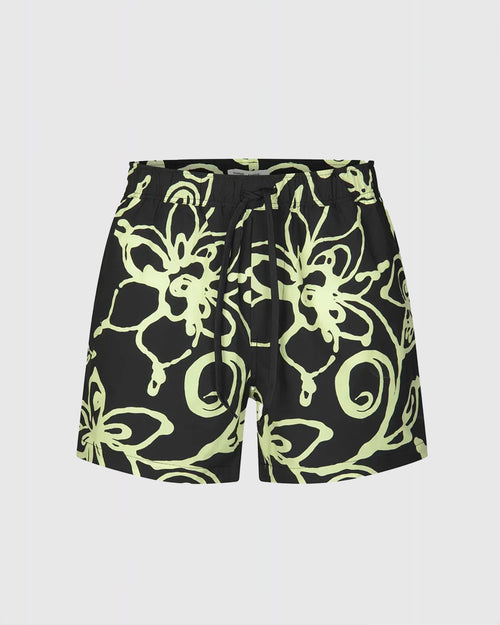 MOSES SWIM SHORTS AOP 14702 / YELLOW BLOSSOM